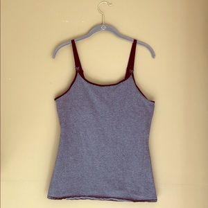 Maternity/nursing tank